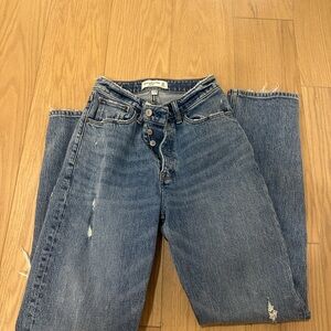 Abercrombie & Fitch dad high rise curve love